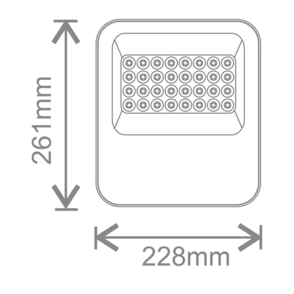 Kosnic VEGA Solar LED Floodlight KSFLD110Q65-GRY - Only £24.00! - Image 2